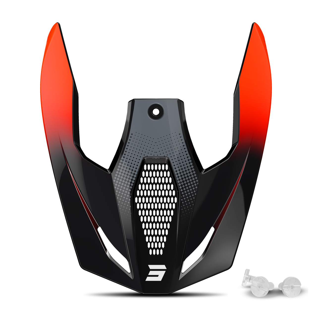 Helmvisier Shot Race Gear Furious Zebra