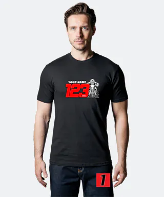 Tricou 24MX Anger Față