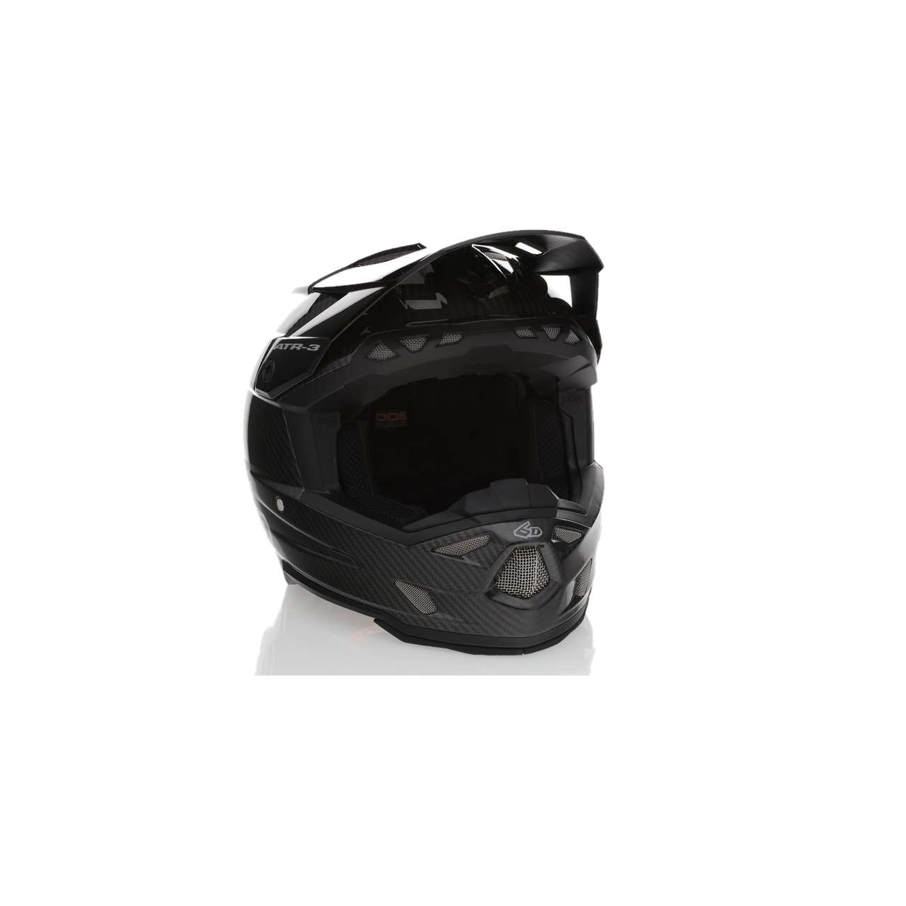 Casco MX 6D ATR-3 Solid FIM