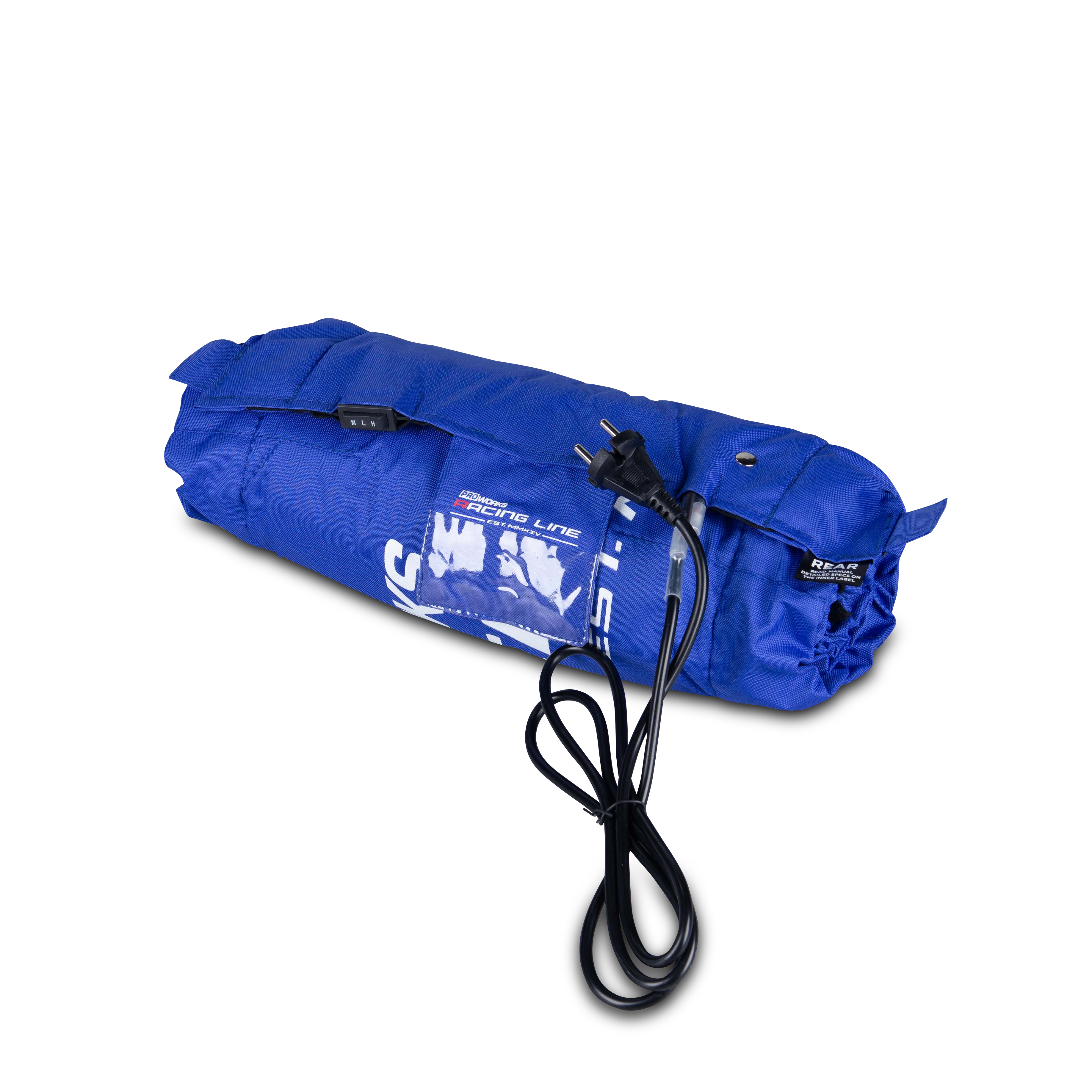 Bandenwarmer Proworks Racing Line D3 Blauw