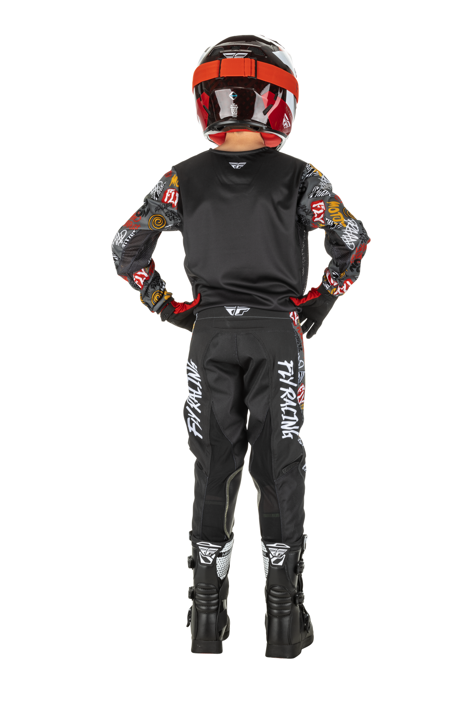 FLY Racing Kinetic Rebel Youth MX Jersey