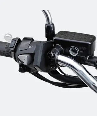Alimentation Daytona Slim USB Tipo A (2 entrées) - Guidon 22,2/25,4