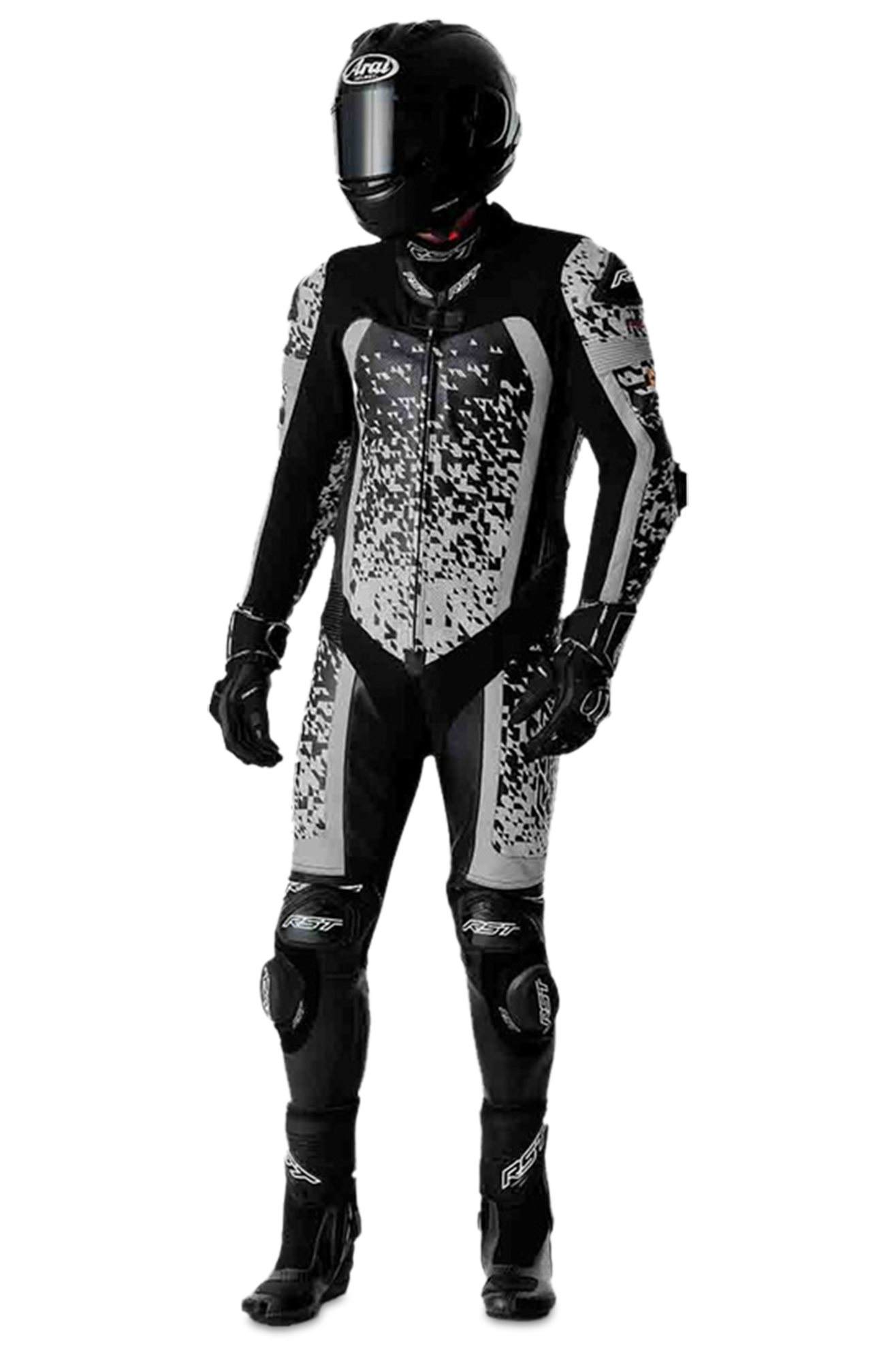 RST Pro Series D3O MC Airbag Leather Suit