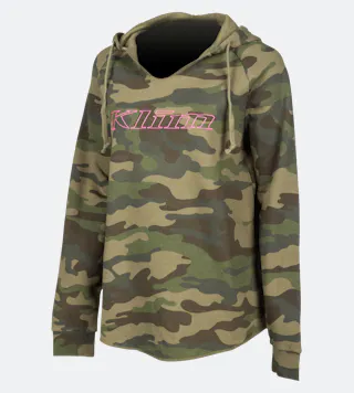 Sudadera con Capucha Klim Coast para Mujer Forestal