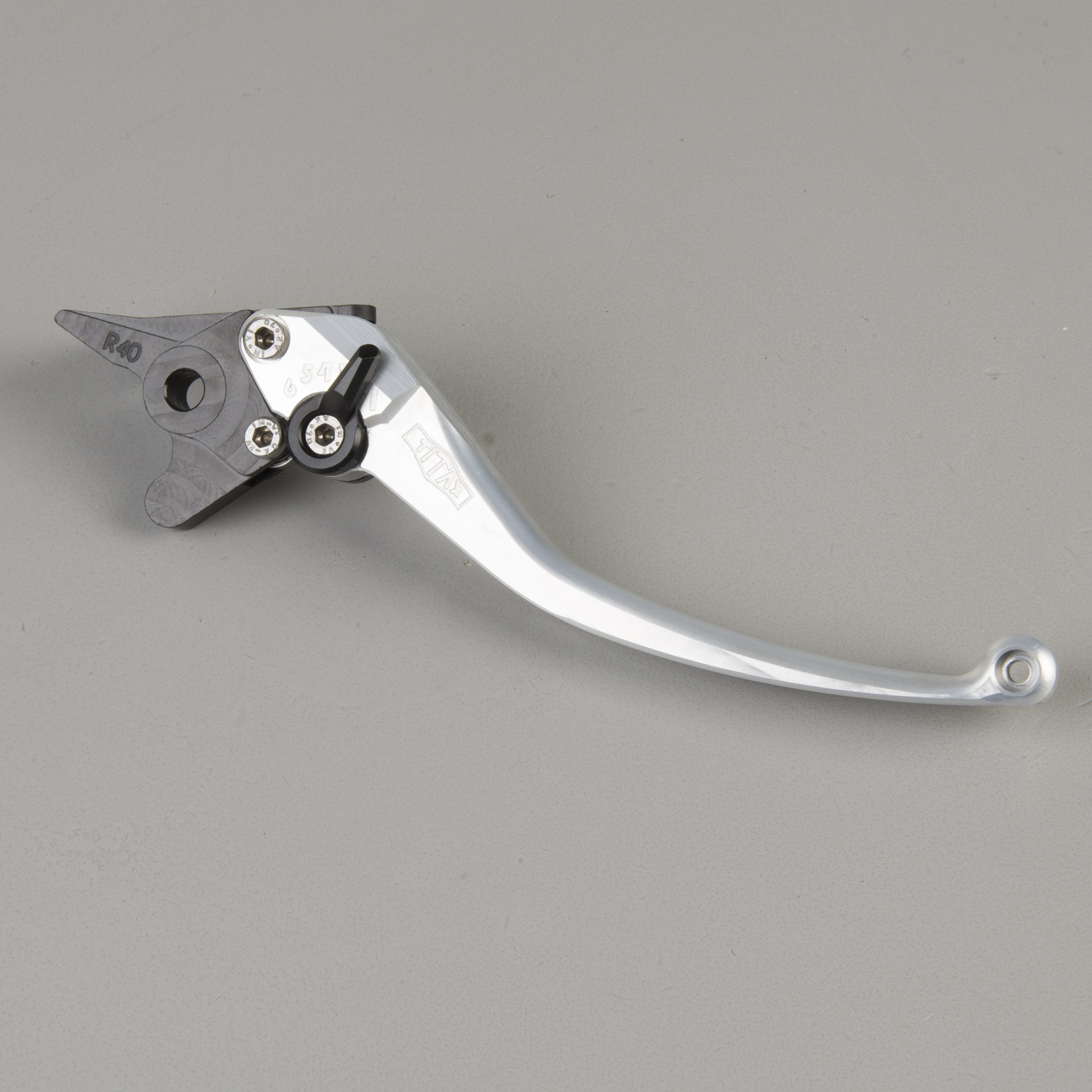 Titax EVO Brake Lever Long Silver-Black