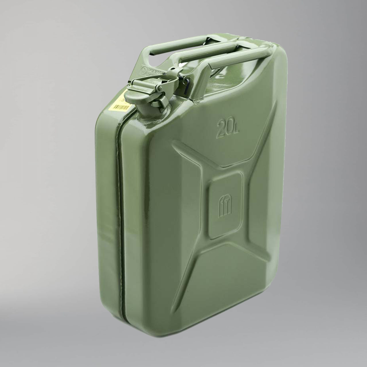 Bidón de Combustible Never Stop Jerrycan Metal 20 L