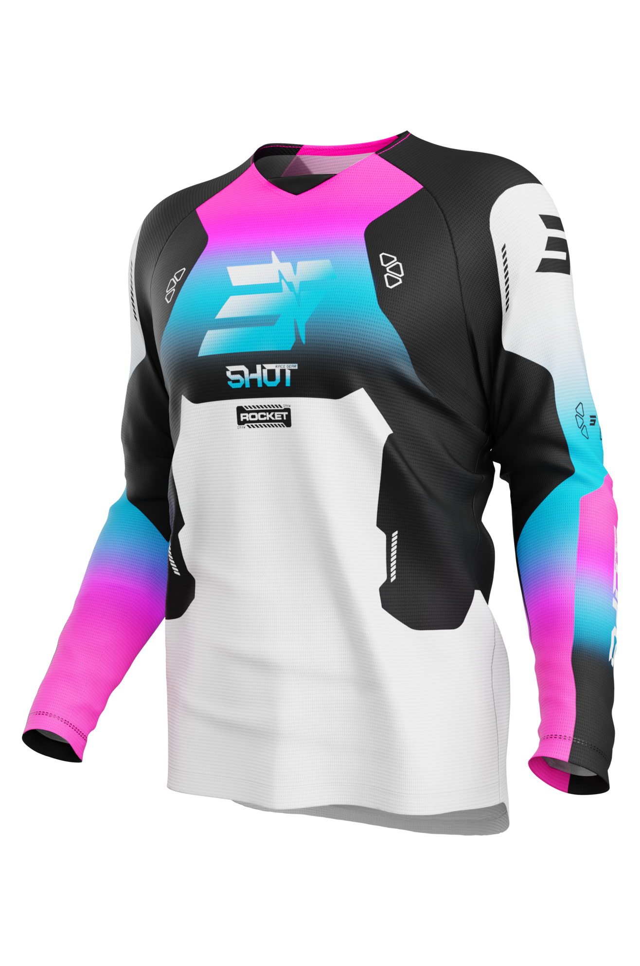 Shot Race Gear Draw Rocket 27 Youth MX Jersey