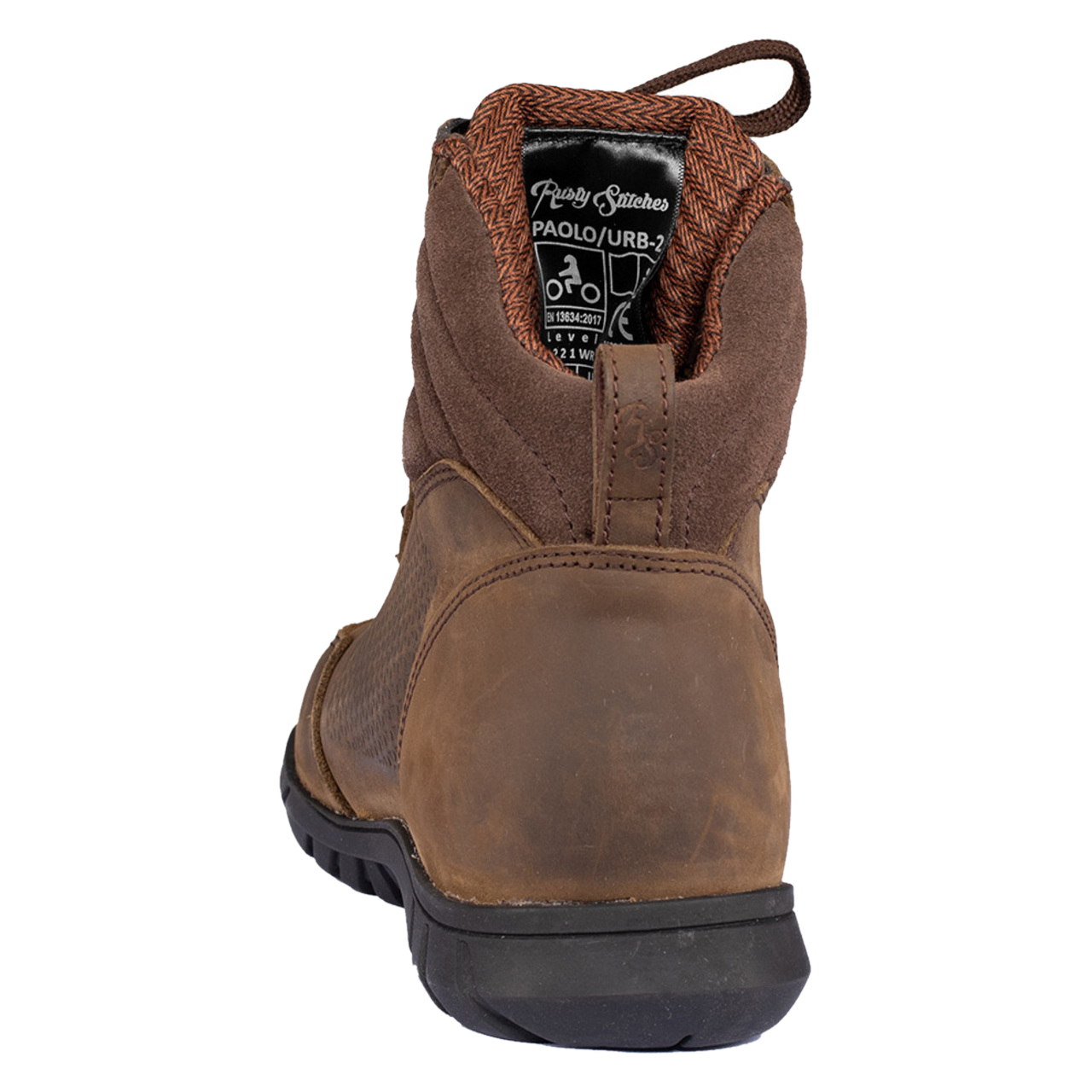 Bottes Moto Rusty Stitches Paolo