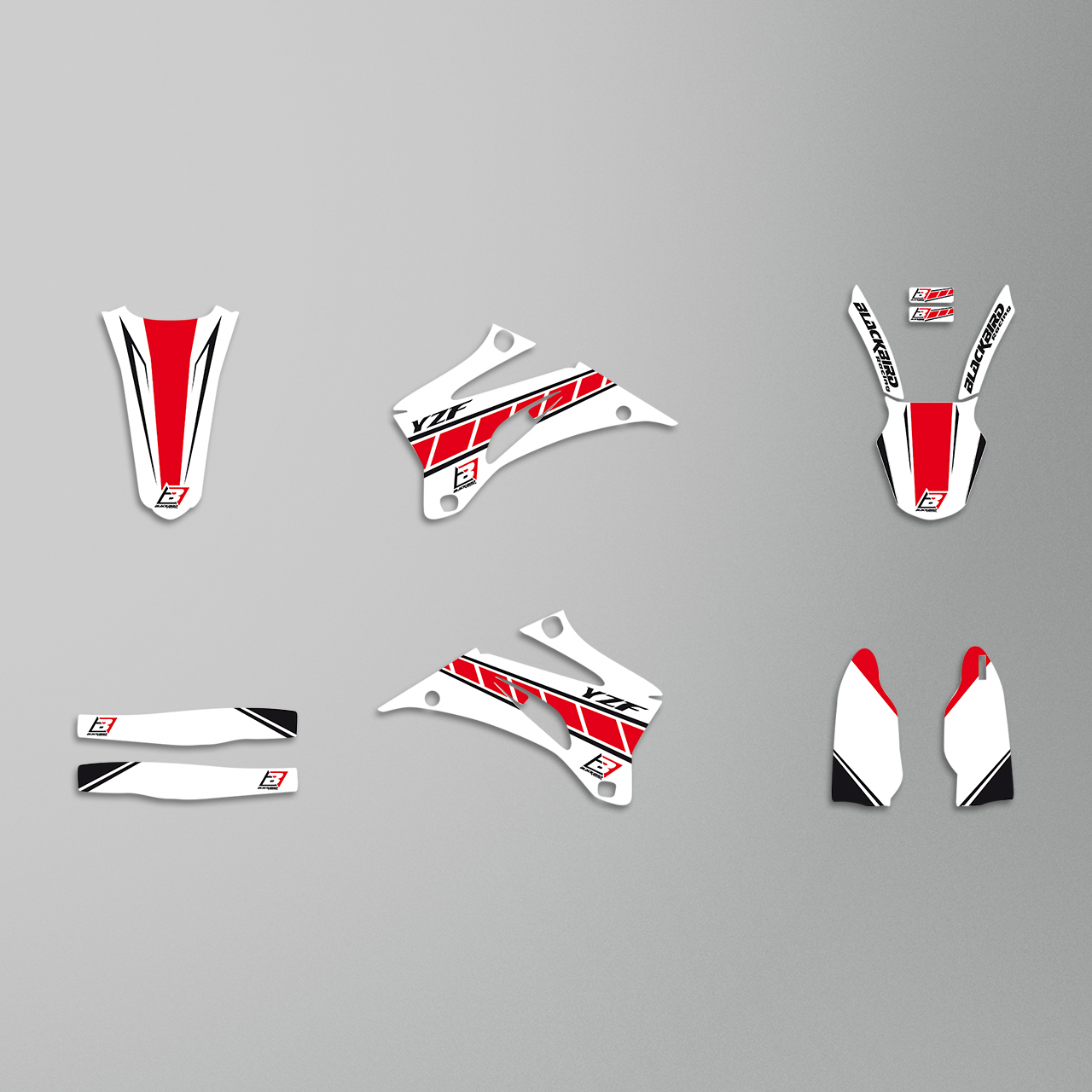 Blackbird Super Complete Decal Kit with Seat Cover Blue