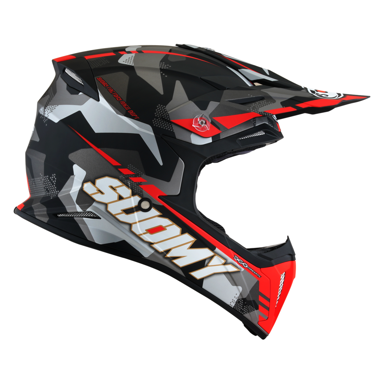 Casco de Cross Suomy X-Wing Camouflager