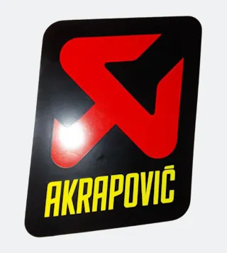 Klistermærke til Udstødning Akrapovič