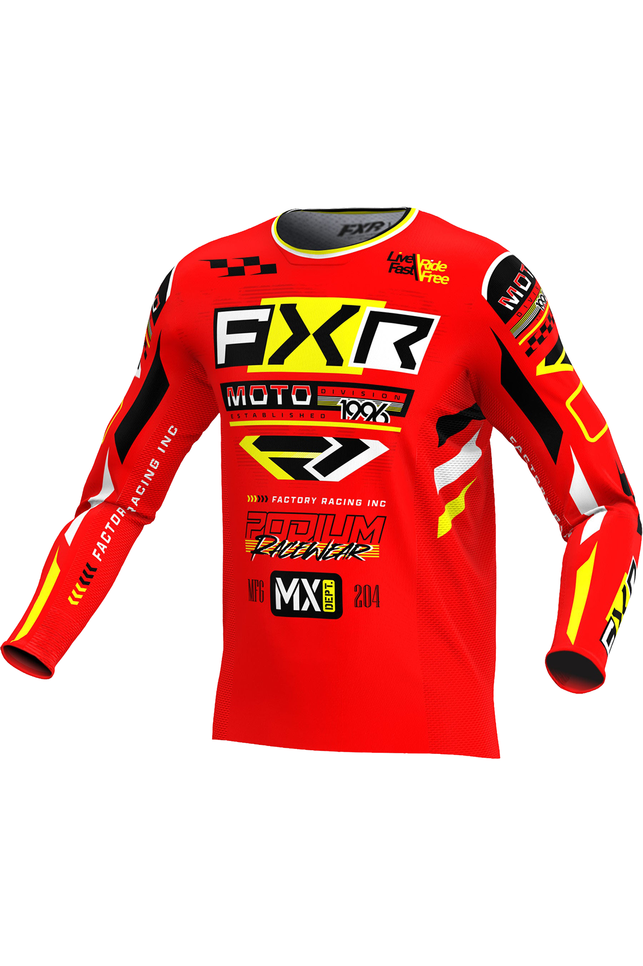 Camiseta de Cross FXR Podium Gladiator
