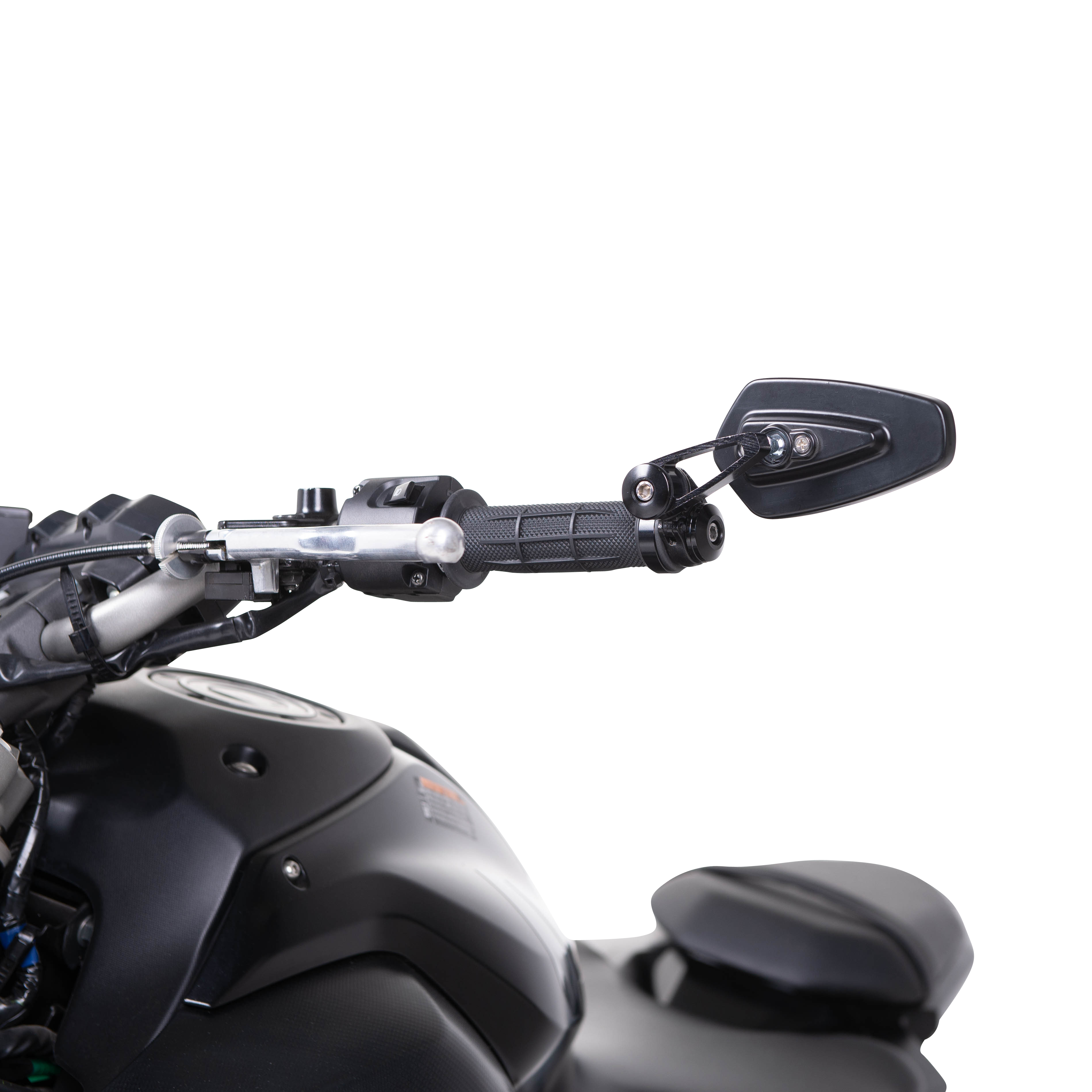 Lot De 2 Rétroviseurs Pour Yamaha Tricity 125/300 & Nmax 125 - Homologués E - Design Sportif - Filetage M10 - Avec Adaptateurs