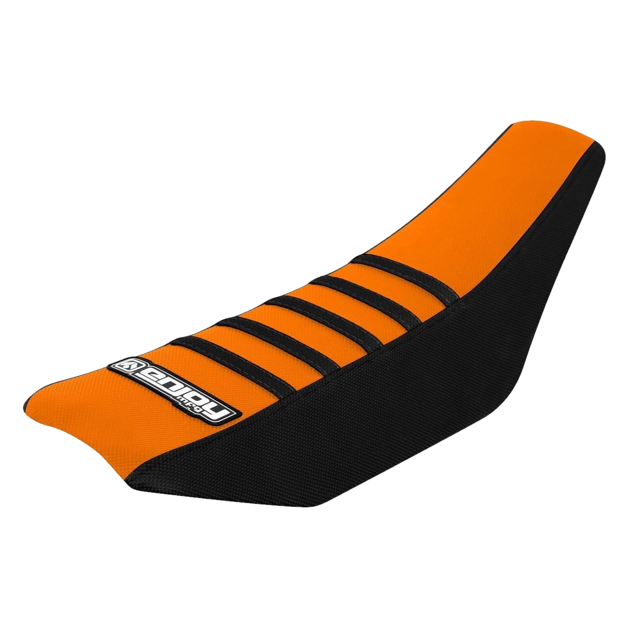 Cubiertas para Asiento Enjoy acanalado Negro-Naranja-Negro