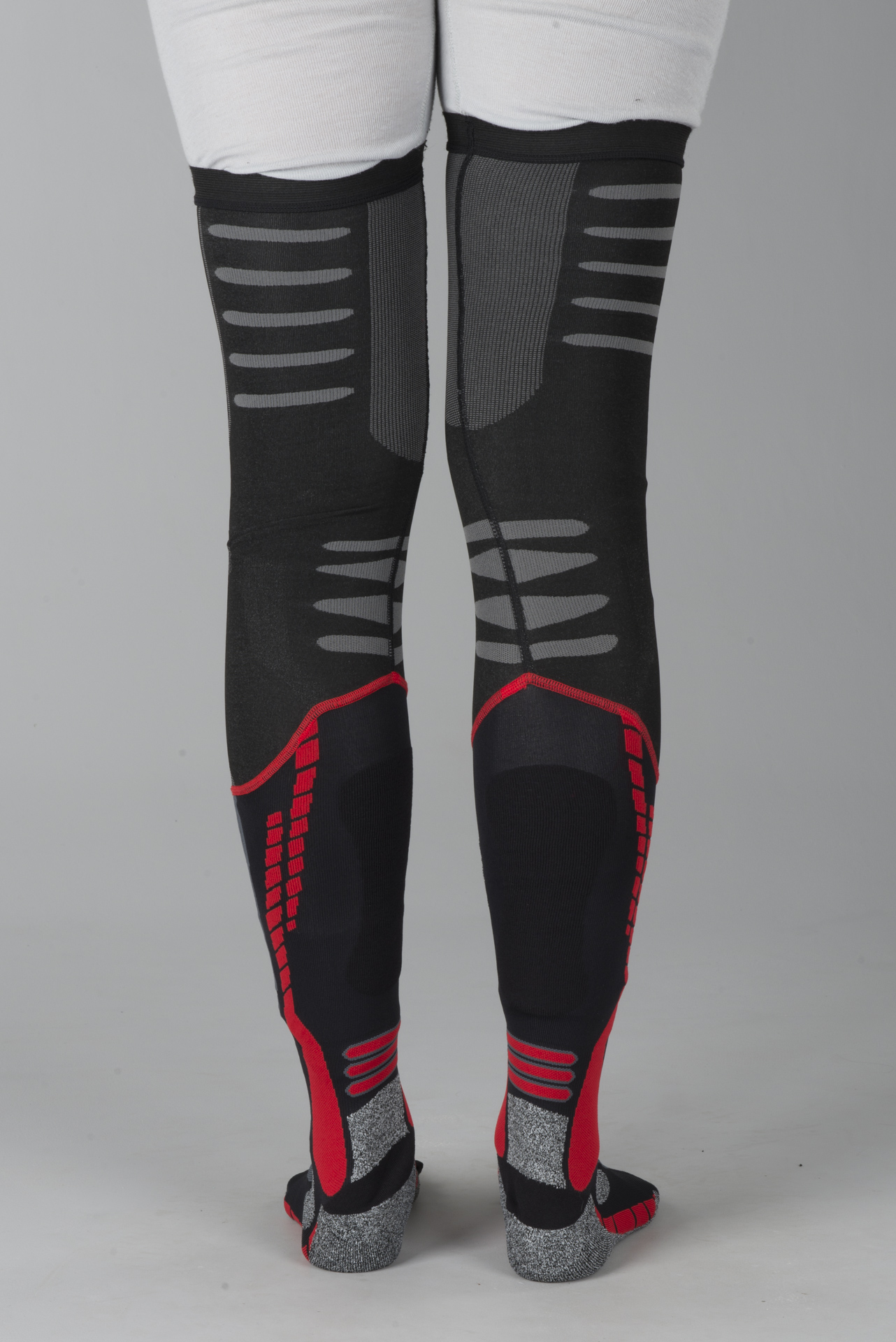 Calcetines Acerbis X-Leg Pro Negro-Rojo