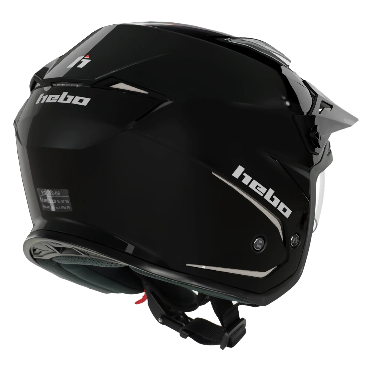 Motorradhelm Hebo Zone 5 Einfarbig
