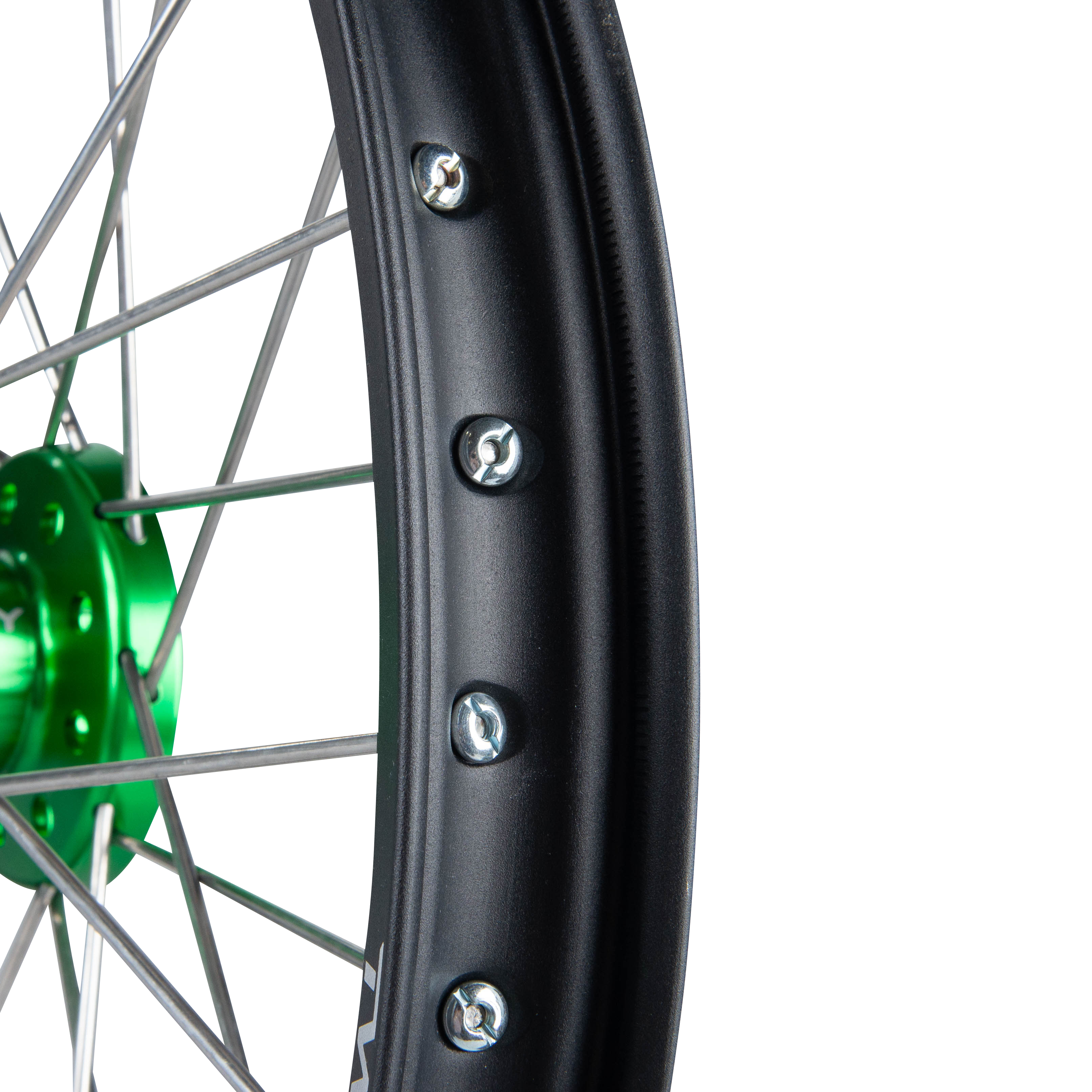 Twenty MX Front Wheel Black-Green 21"