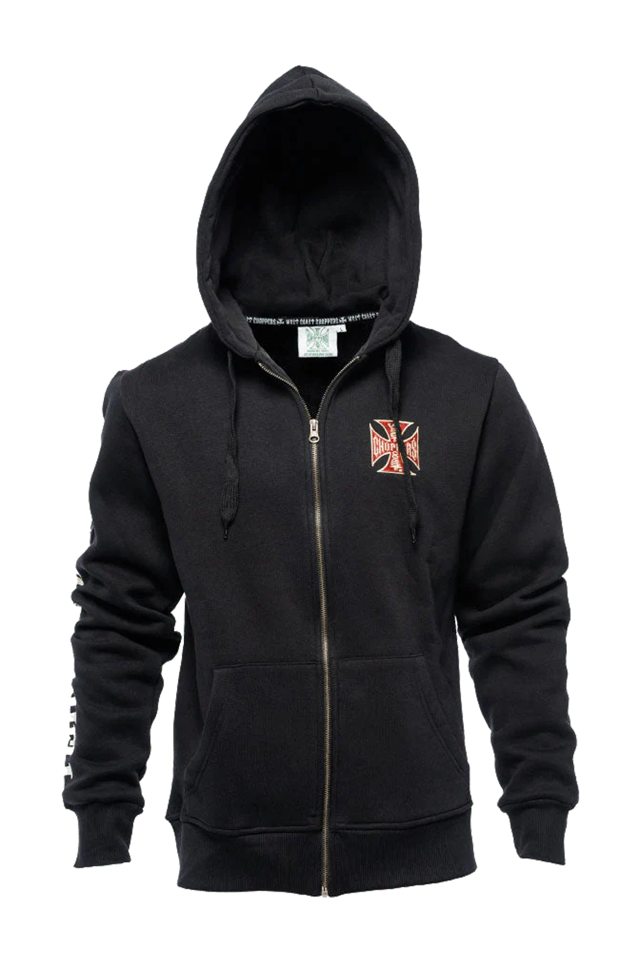 Hoodie Met Rits West Coast Choppers WCC - El Diablo