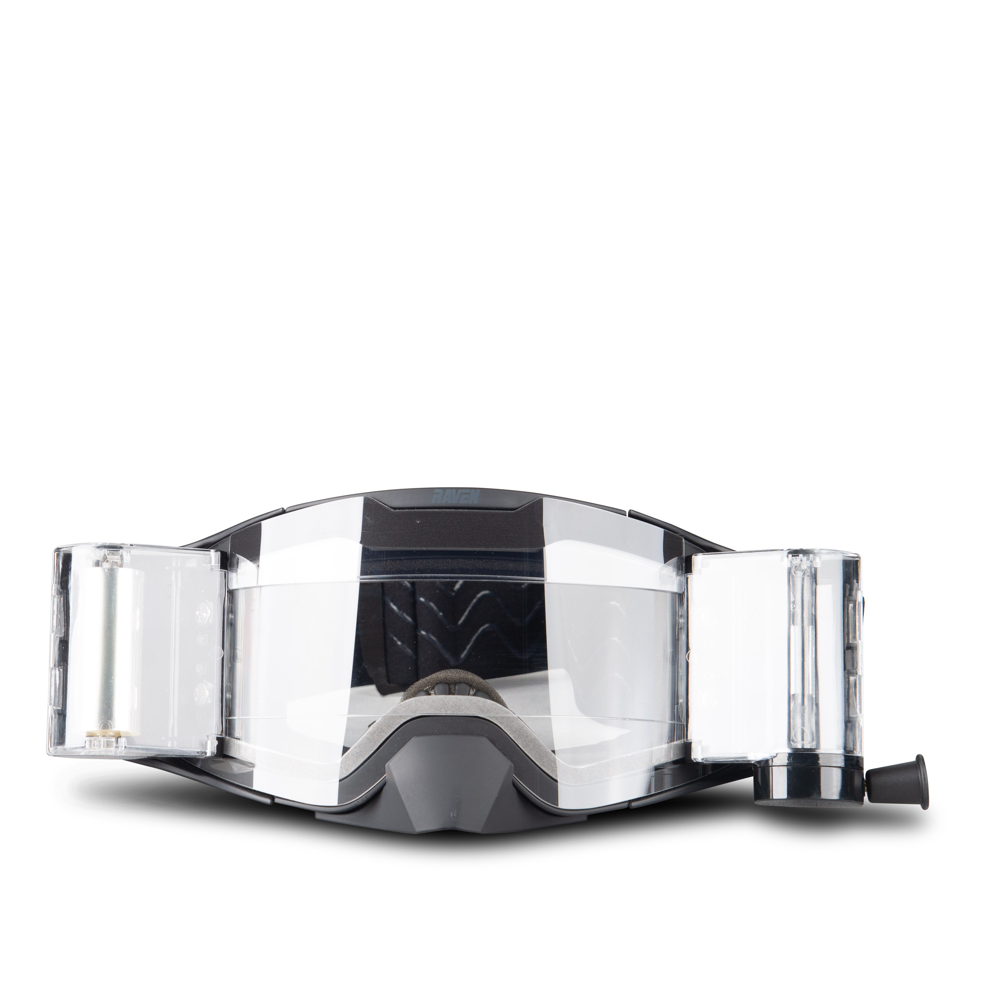 Gafas de Cross Raven Halcon Lente Trasparente Roll-Off