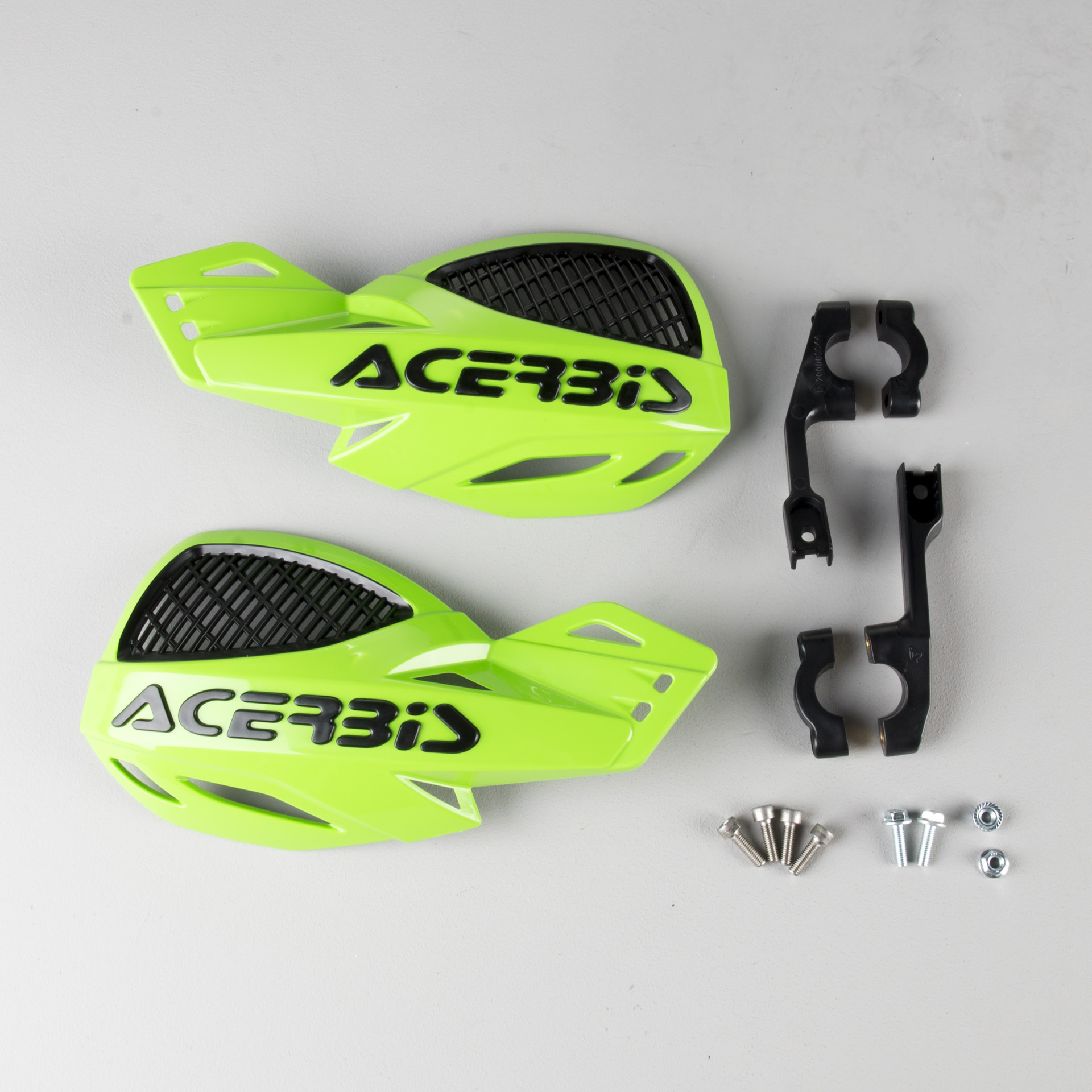 Acerbis Uniko Vented Handguards Green