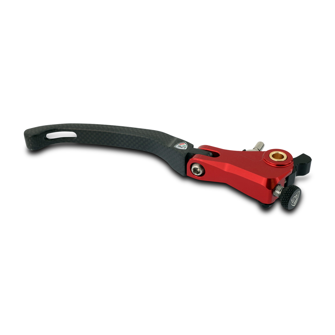 CNC Racing Brake Lever Folding Red Race - Carbon