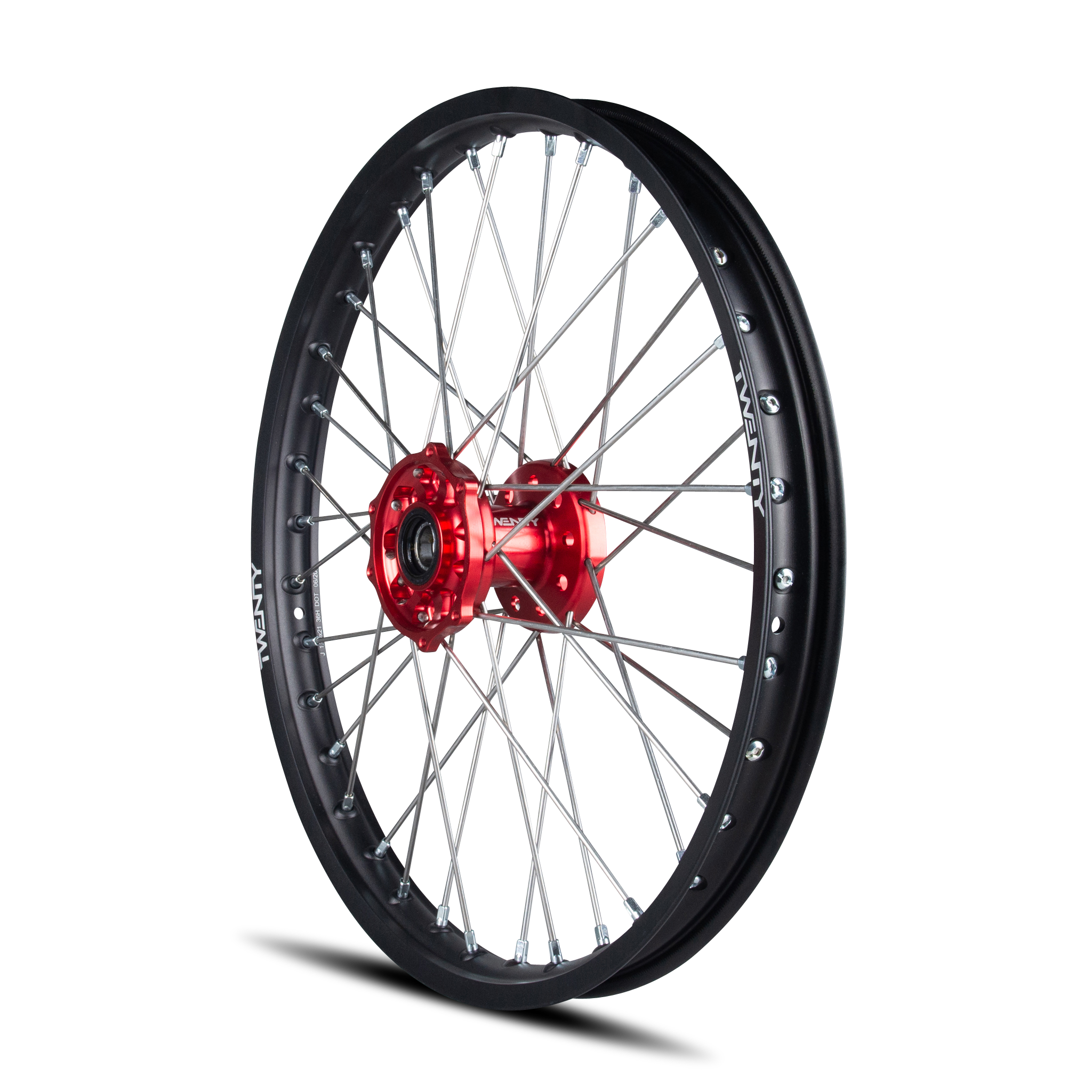 Twenty MX Front Wheel Black-Red 21"
