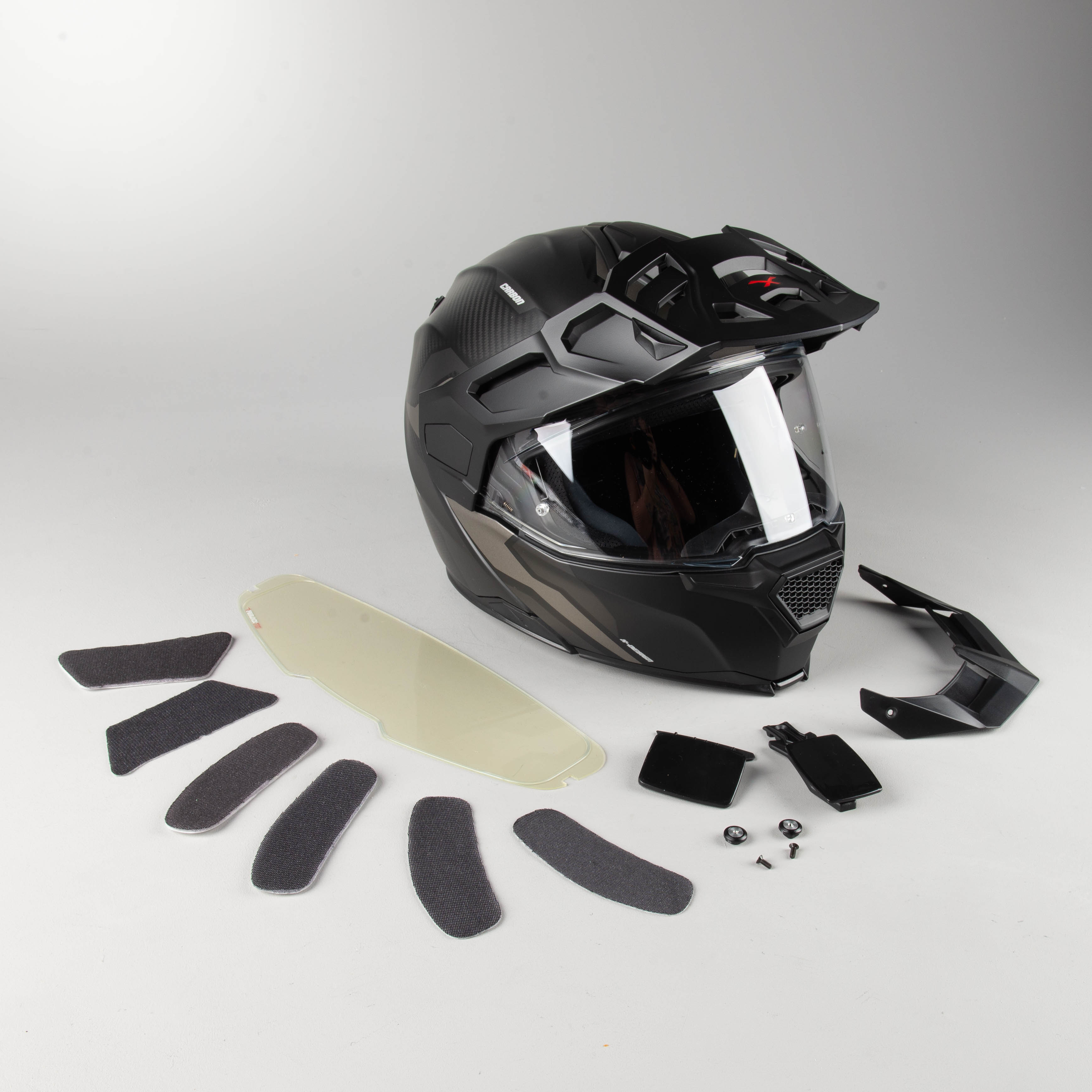 Nexx X.Vilijord Light Nomad Adventure Helmet Matte Carbon Fibre Now