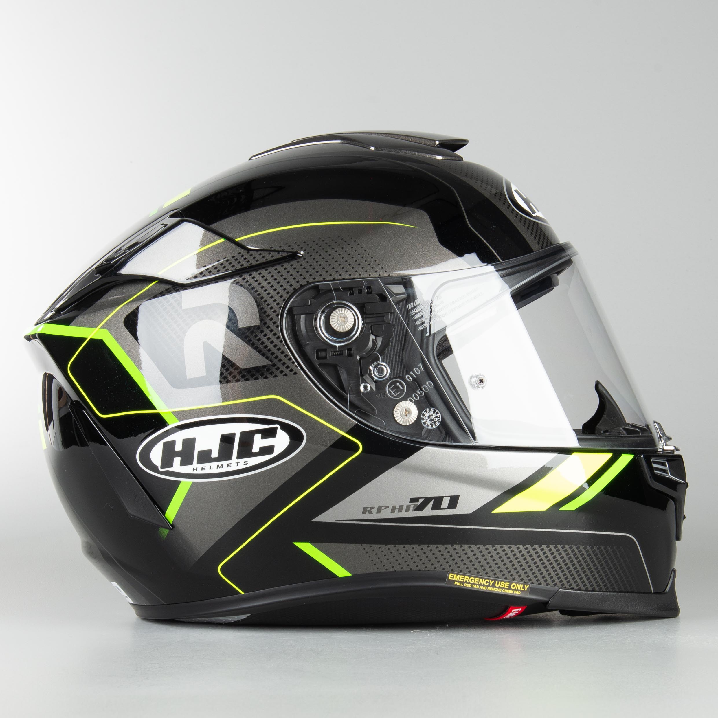 Hjc Rpha 70 Coptic Helmet Black Fluo Yellow Buy Now Get 10 Off Xlmoto Com
