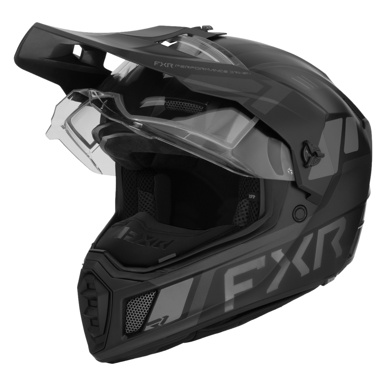 Adventure-Kypärä FXR Clutch X W/ Dual Shield 26 Moottorikelkka