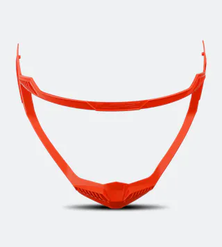 Visiir LS2 MX437 EVO Kummist Fluo Oranž
