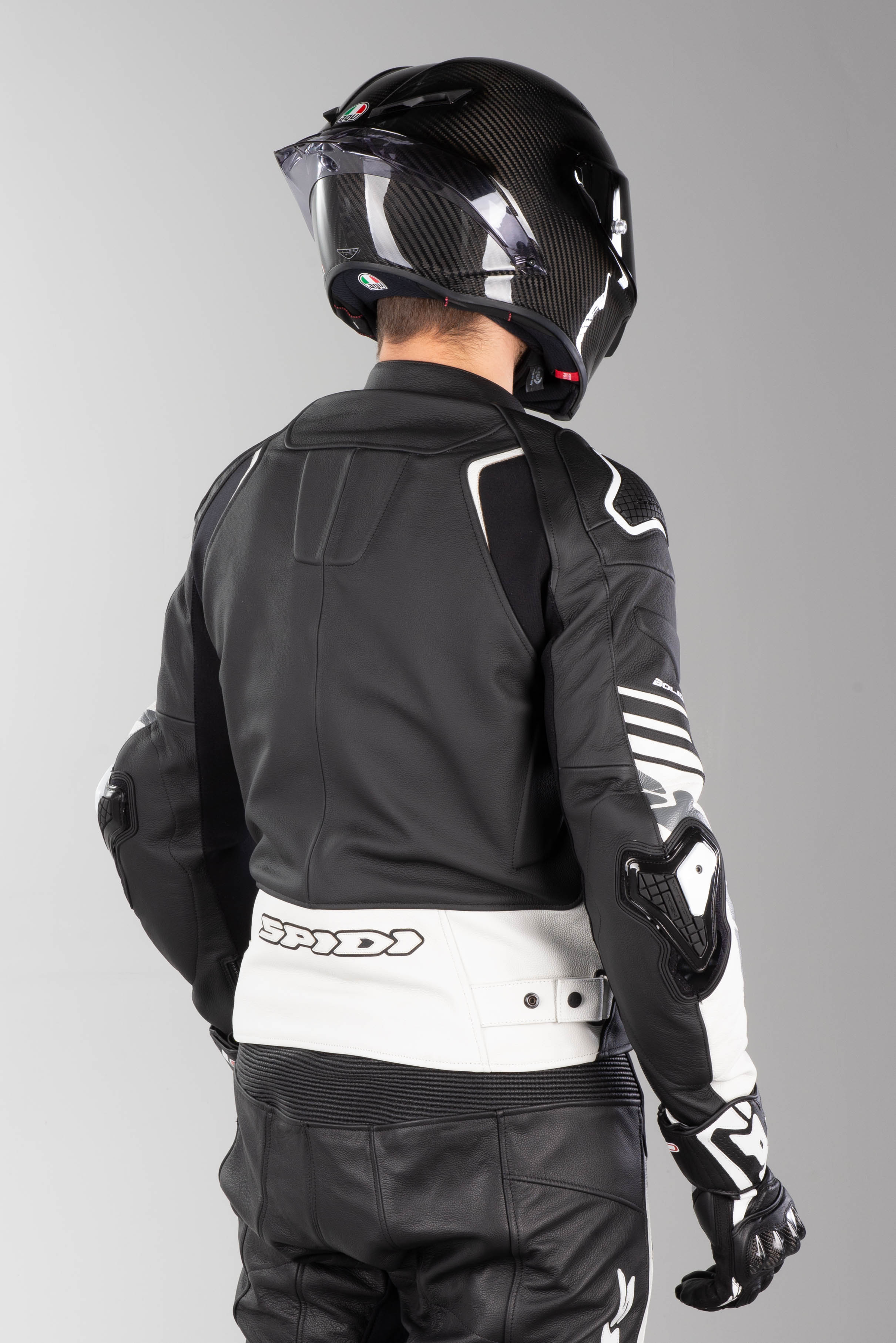 Chaqueta de cuero Spidi Bolide