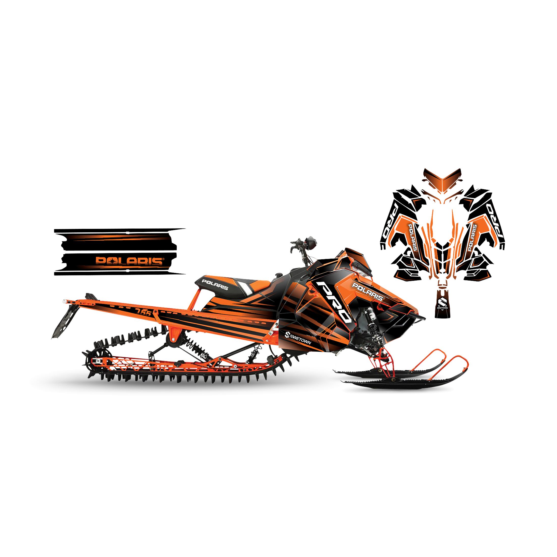 Tarrasarja SweTown Reign Oranssi