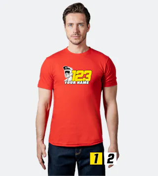 Tričko 24MX Head Přední Strana