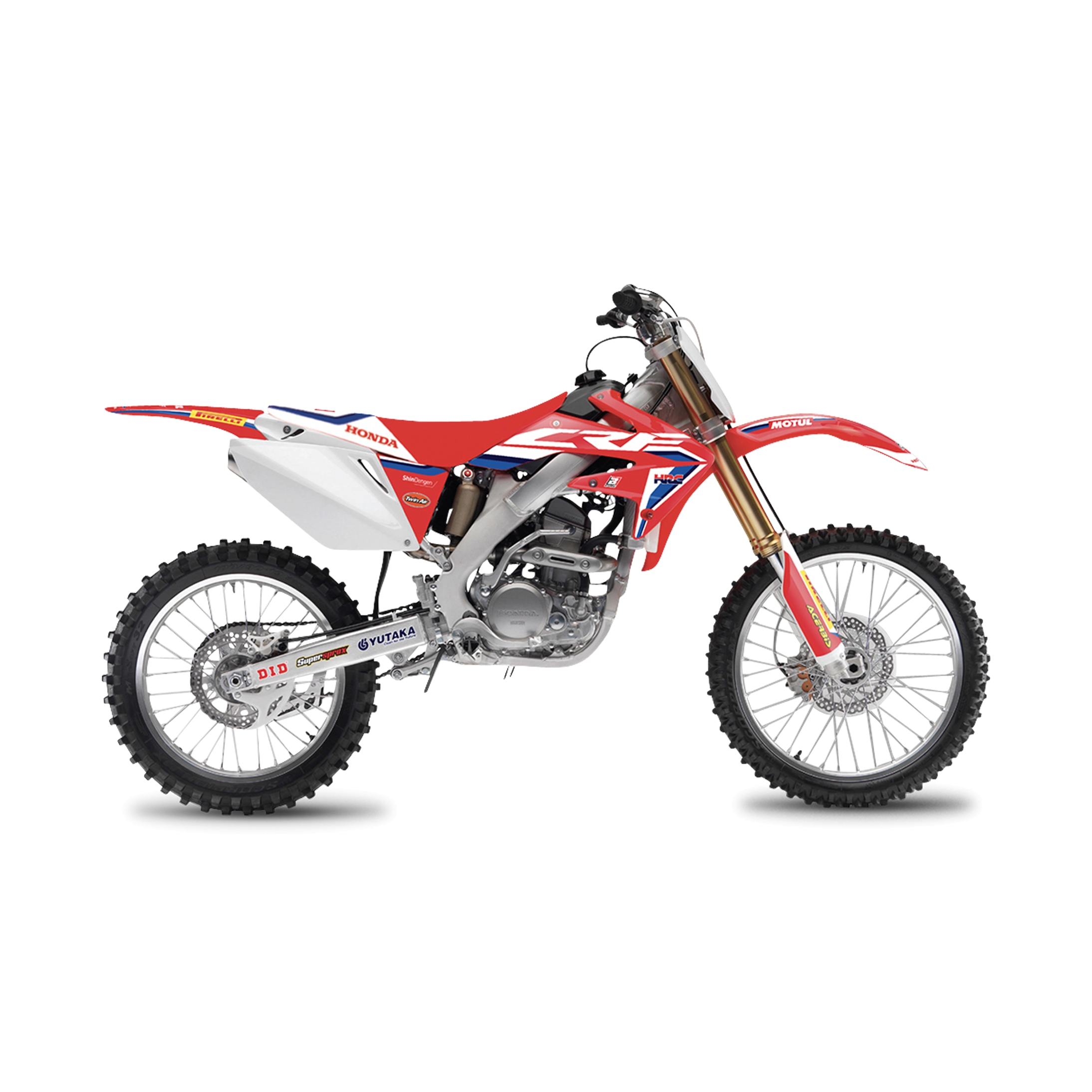 Kit Completo de Adhesivos + Funda de Asiento Blackbird Replica Team HRC 19 Rojo-Blanco-Azul