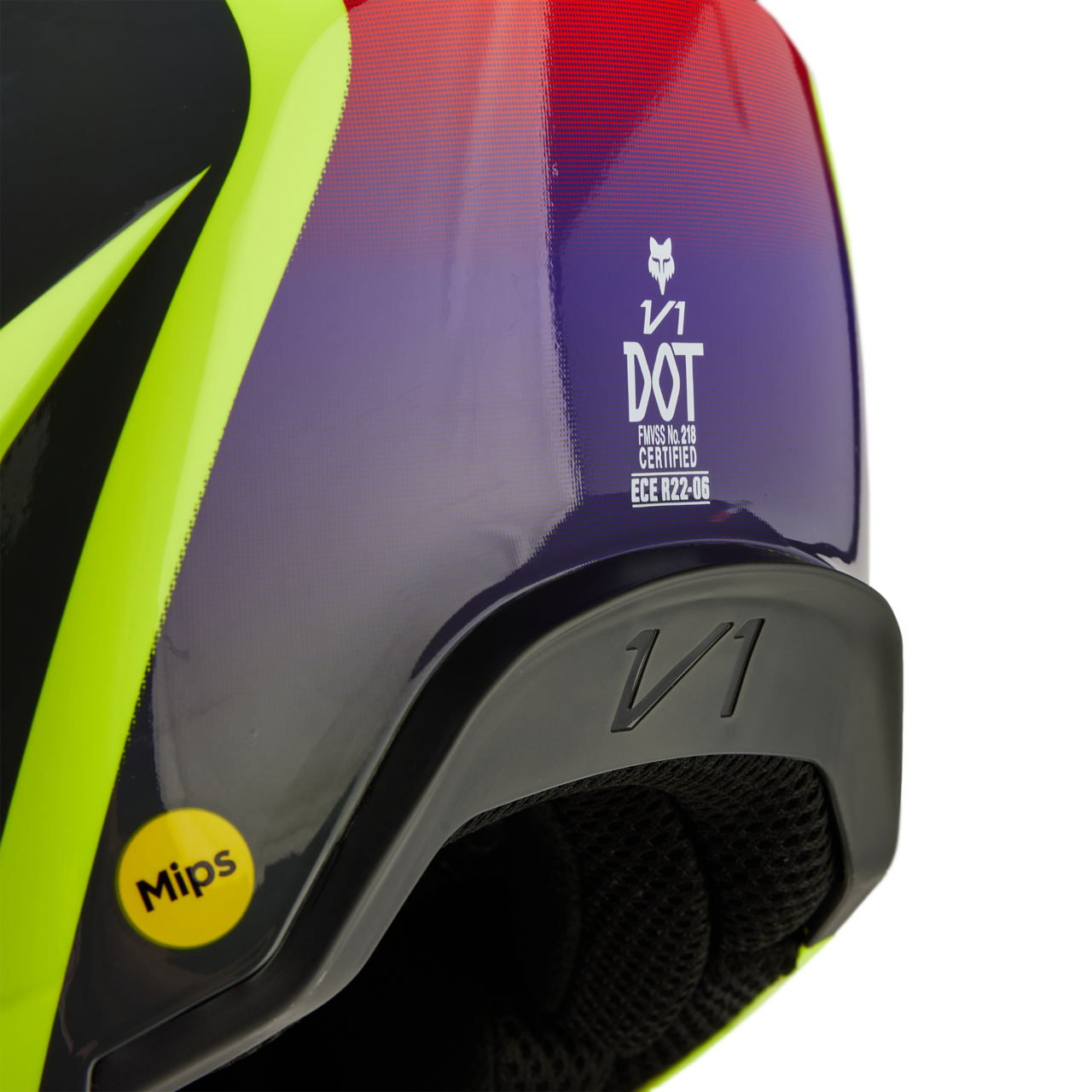 Casco de Cross FOX V1 Flora