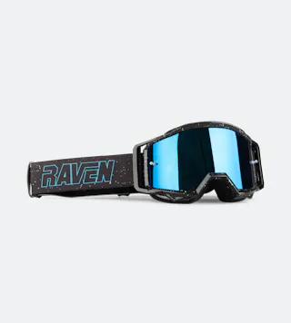Raven Sniper Crew MX Goggles Mirror