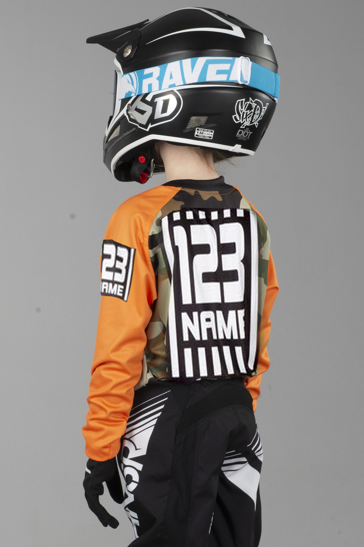 Personalised 24MX Kids WOOD CAMO Jersey