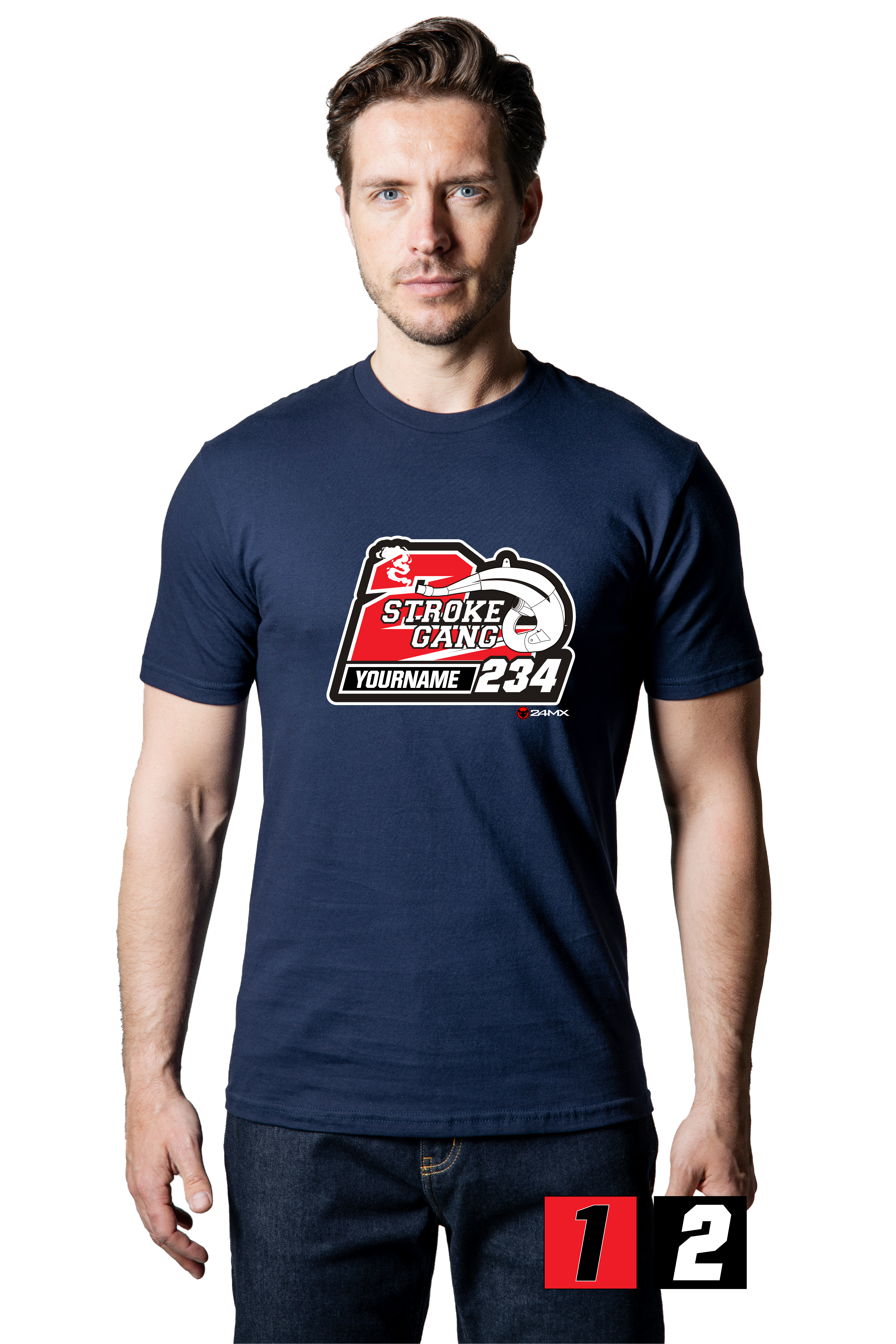 T-Shirt 24MX 2 Stroke Gang