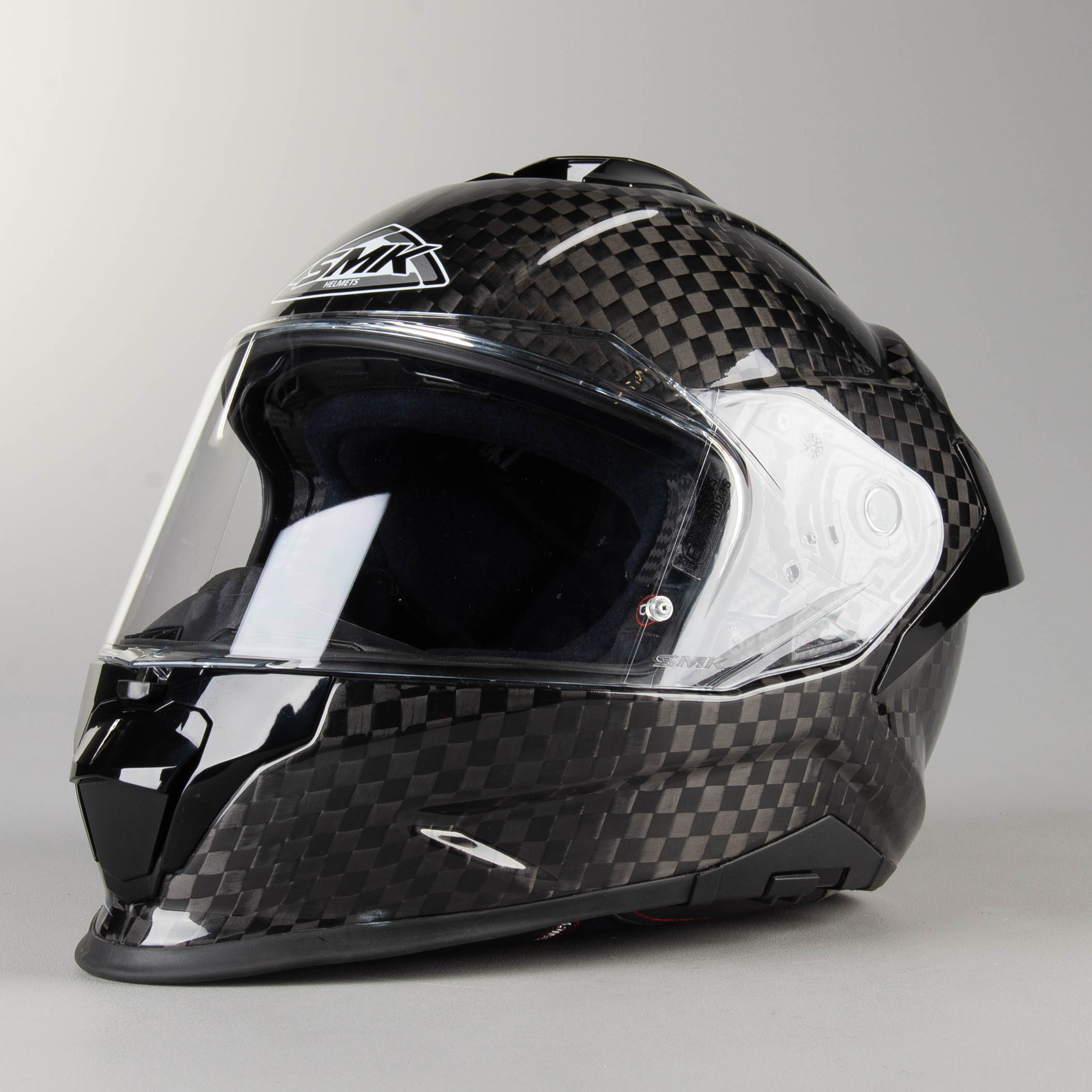 Casco Integral SMK Titan Carbon
