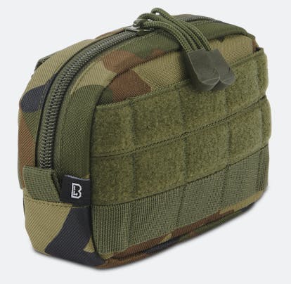 Brandit Molle Compact Pouch Woodland - Lowest Price Guarantee