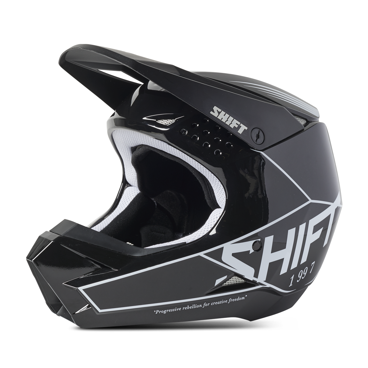 Shift White Label Bliss Youth MX Helmet