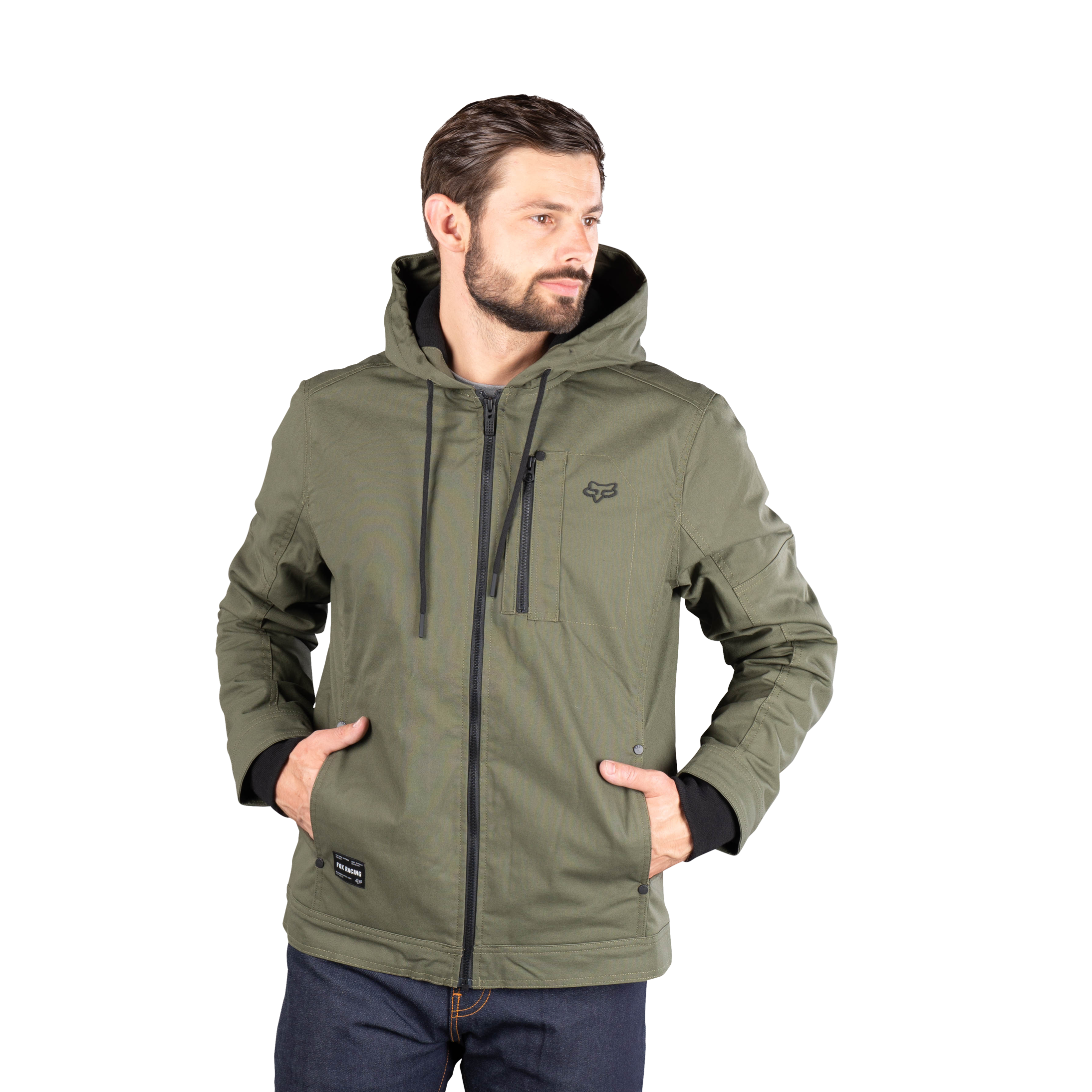 fox green jacket