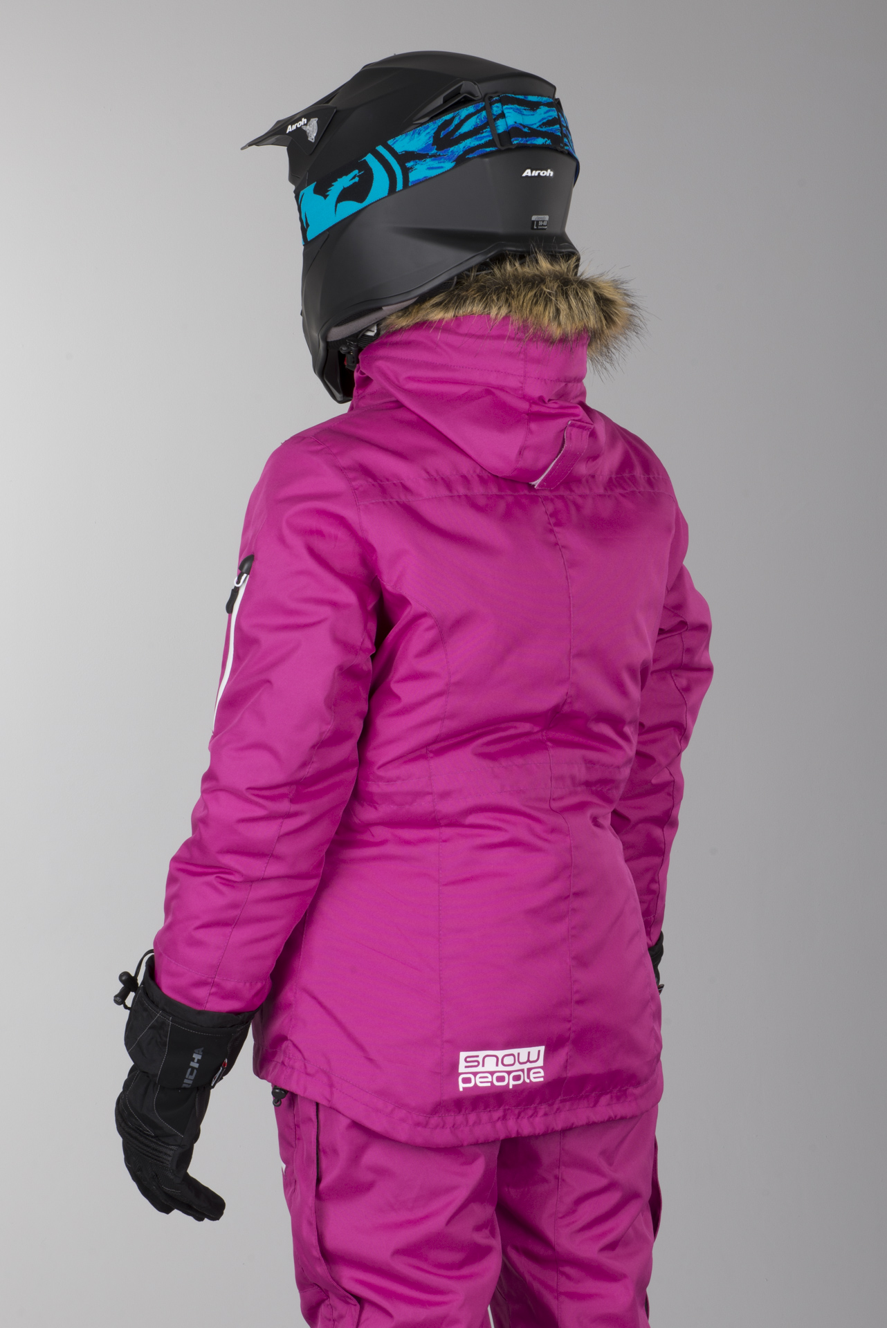 Jacka Dam Snow People Icetop Rosa (Vita Dragkedjor) Jacka Dam Snow People Icetop Rosa (Vita Dragkedjor)