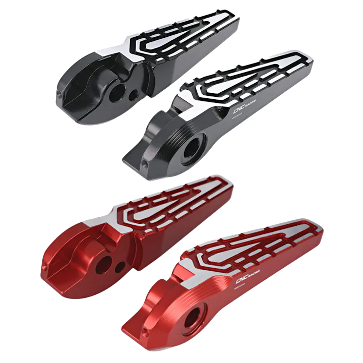 Opklapbare Passagiersvoetsteunen CNC Racing Xdiavel/Diavel - Bicolor