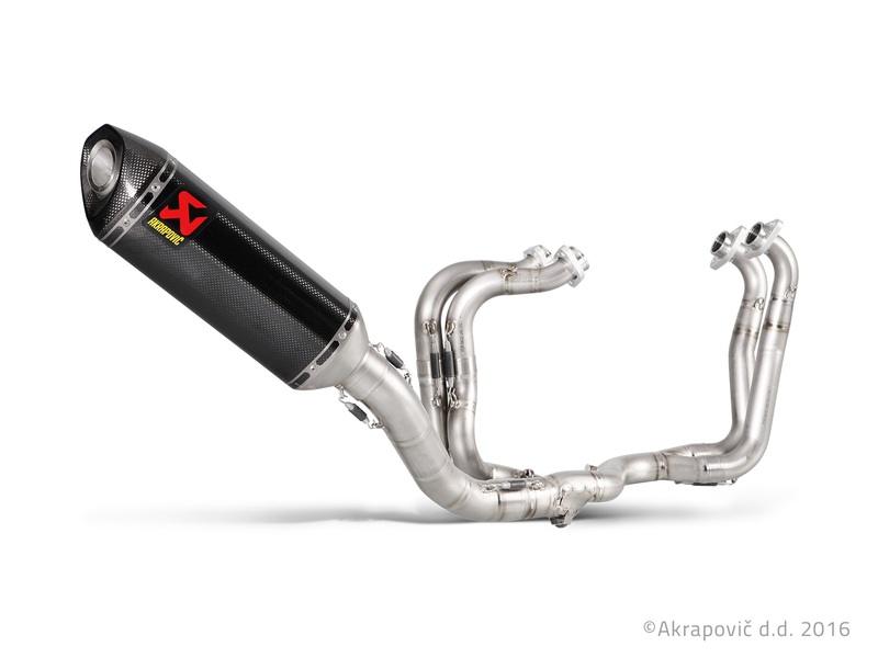 Akrapovic Carbon Compleet Uitlaatsysteem