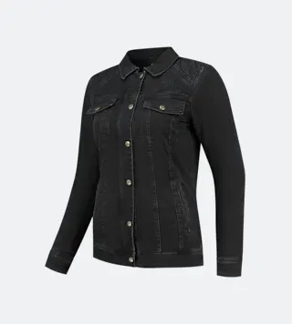 Mootorrattajakk Rusty Stitches Dolly Naistele - Vahatatud