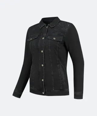 Jachetă Moto Rusty Stitches Dolly Femei - Ceruită