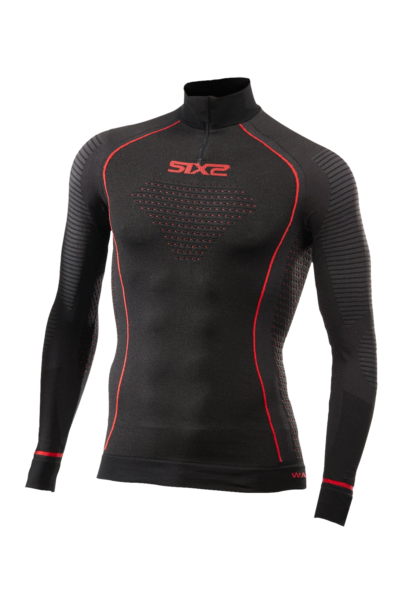 Maglia Termica A Maniche Lunghe Con Collo A Lupetto E Zip SIXS TS13W CU