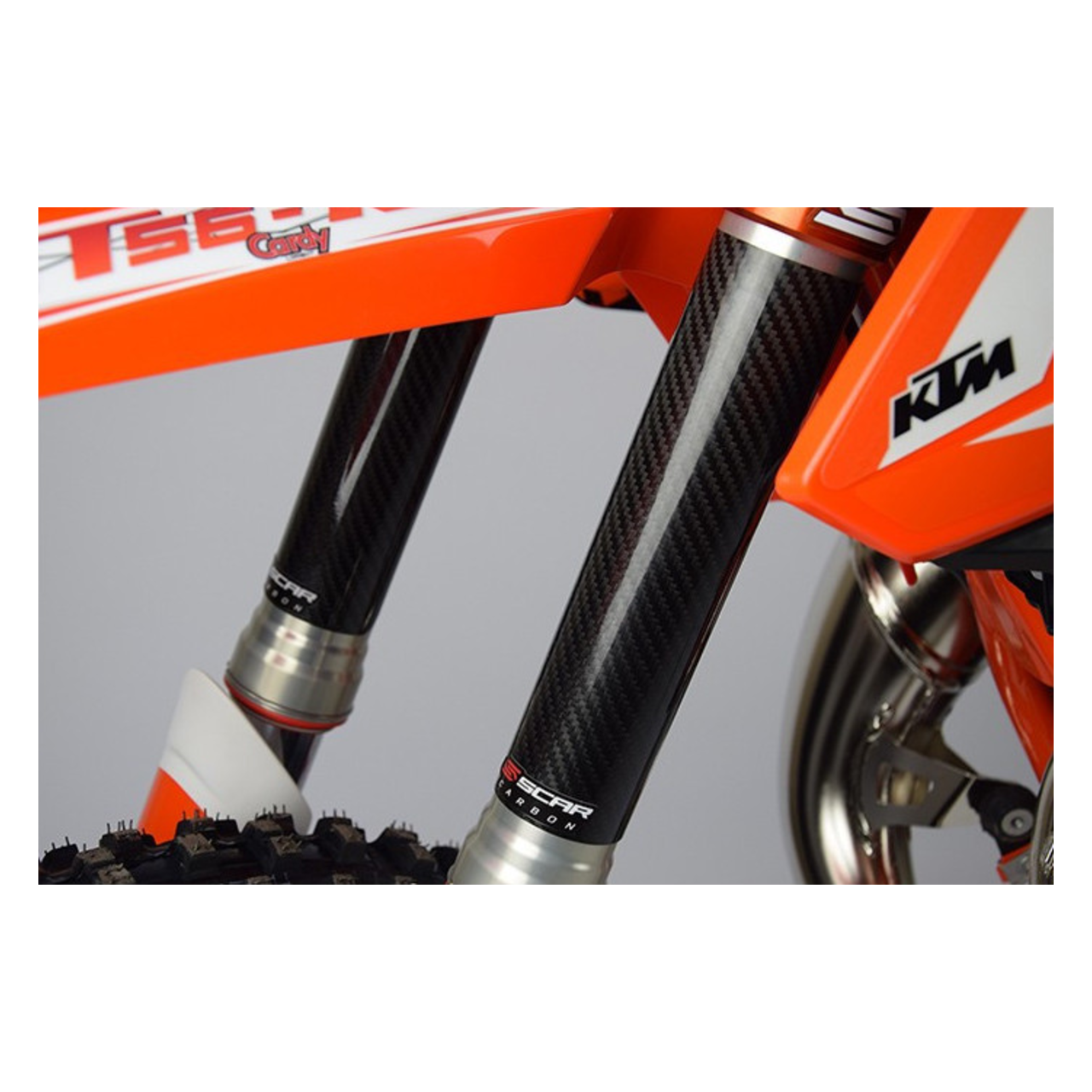 SCAR Carbon Lower Fork Wraps