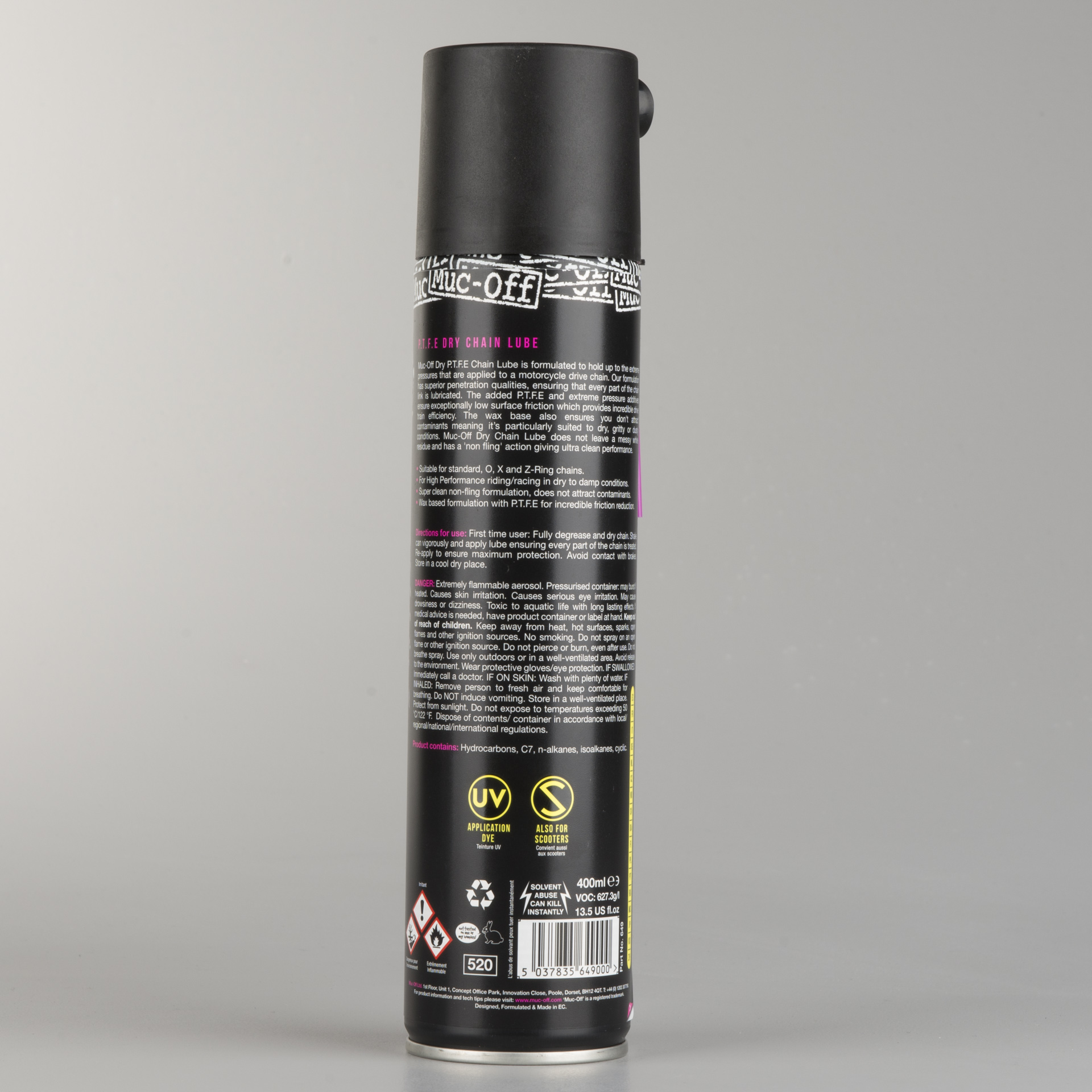 Muc-Off Dry Chain Spray 400ml